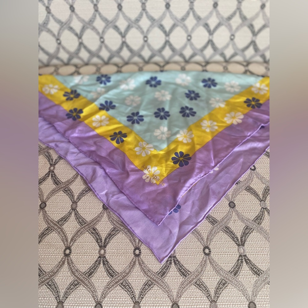 Kate Spade flower spade Scarf